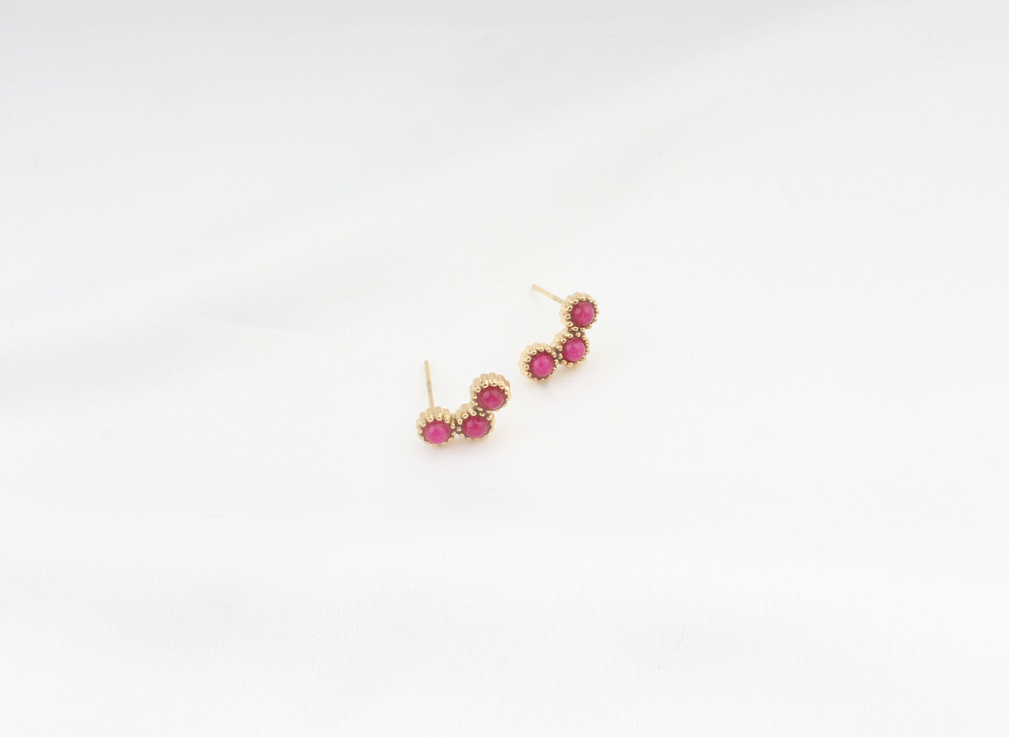 Amelie - Studs - Pendientes - Acero inoxidable