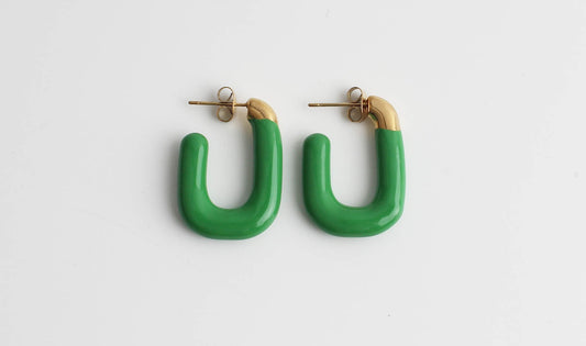 Life is a party - Pendientes - Acero inoxidable