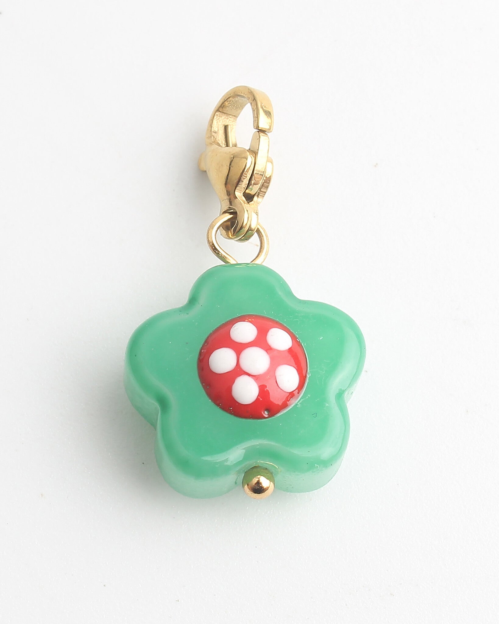 Flor - Charm - Design Your Own - Acero inoxidable