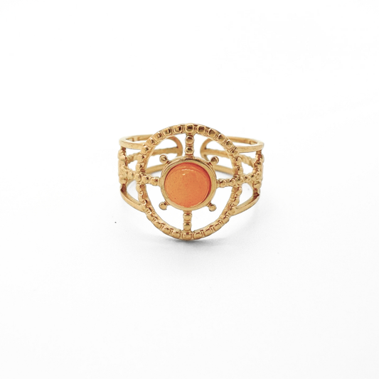 Sol - Anillo - Acero inoxidable - Ajustable