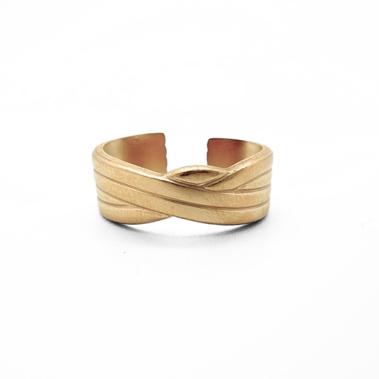 Aveline - Anillo - Acero inoxidable - Ajustable