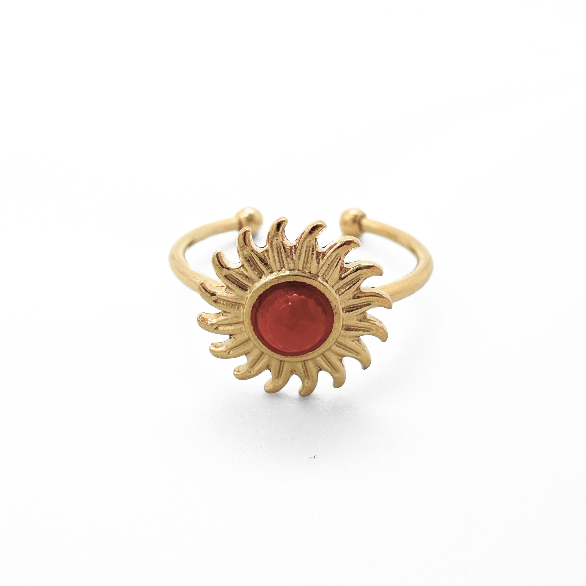 Sunshine - Anillo - Acero inoxidable - Ajustable