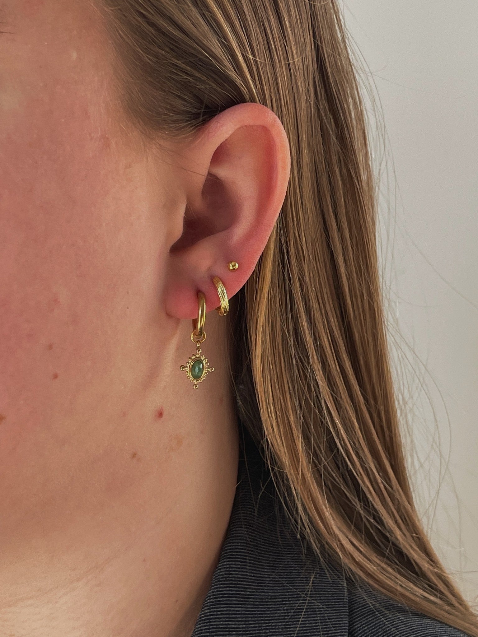 Jaipur - Boucles d'oreilles - Acier inoxydable