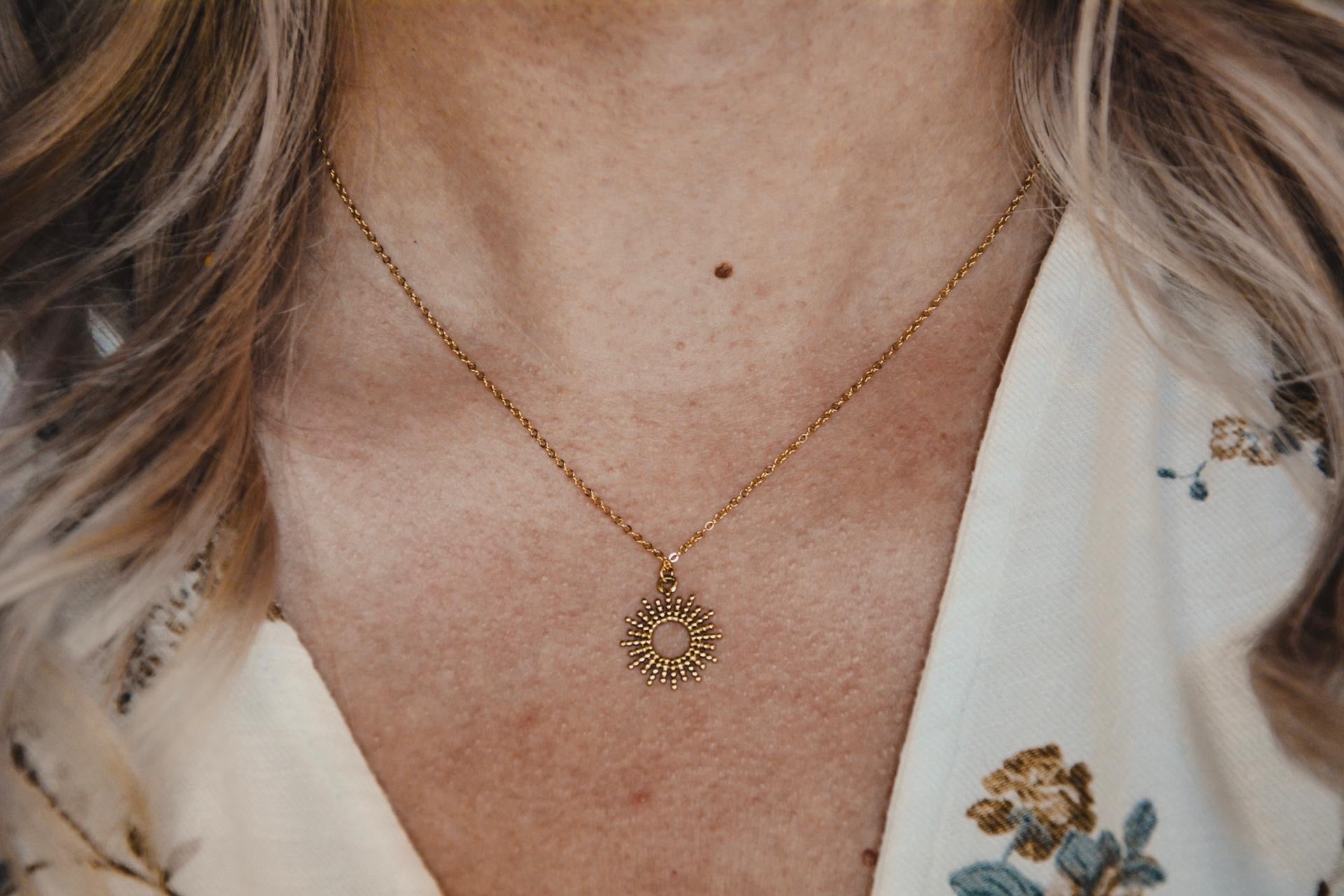 Here Comes The Sun - Collier - Acier inoxydable