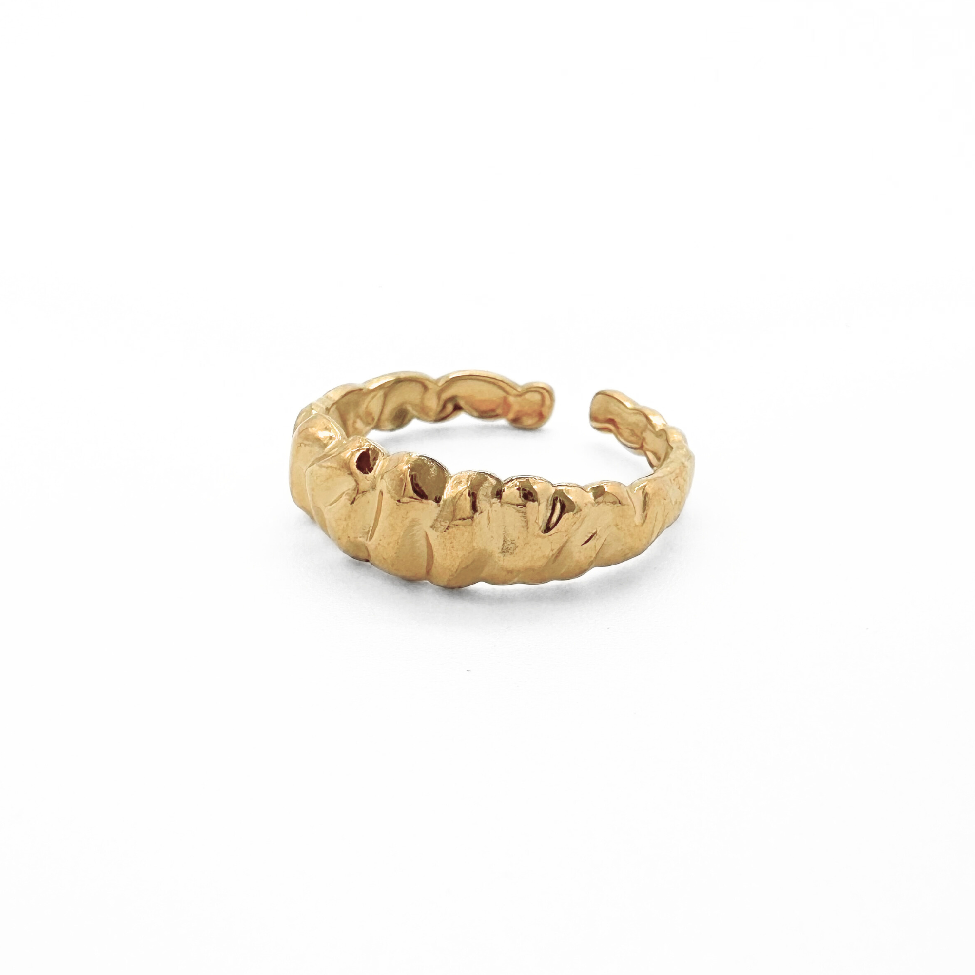 Dorine - Anillo - Acero inoxidable - Ajustable