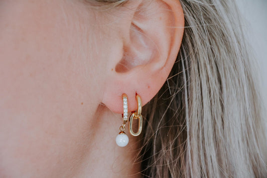 Lorette - Pendientes - Acero inoxidable