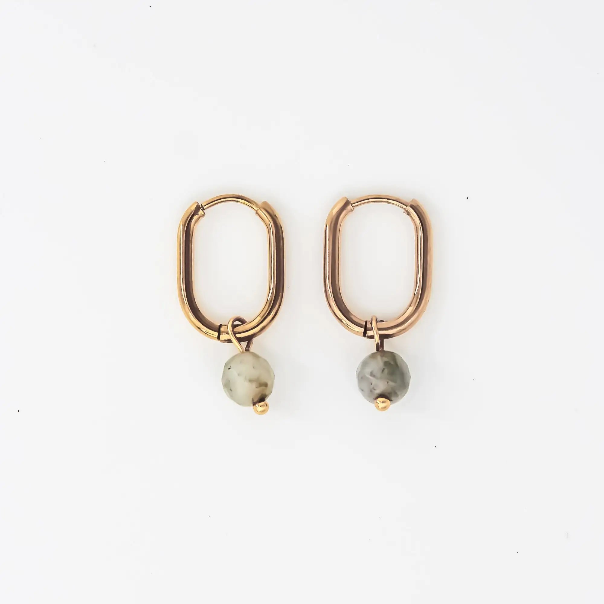 Zuzy - Earrings - Natural Stone - Stainless Steel