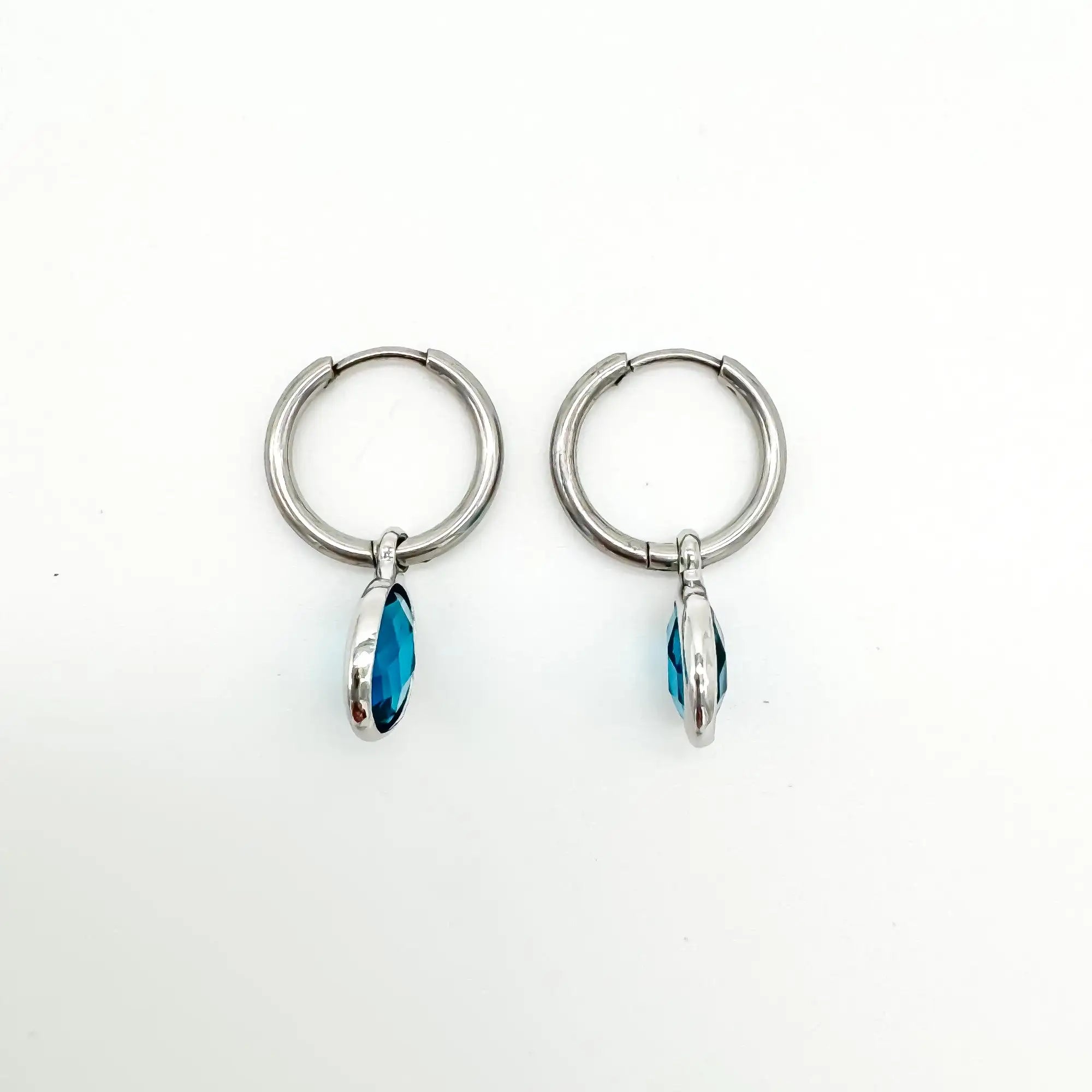 Oval Dana - Pendientes - Acero inoxidable