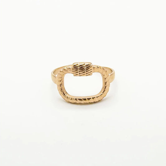 Ava - Anillo - Acero inoxidable - Ajustable