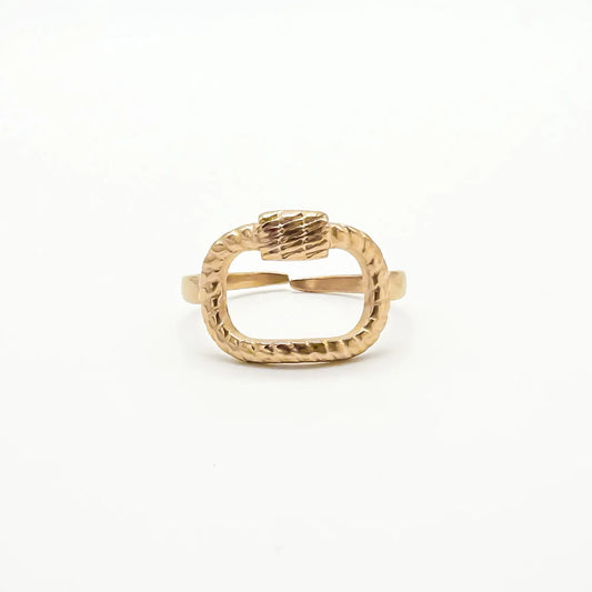 Ava - Anillo - Acero inoxidable - Ajustable