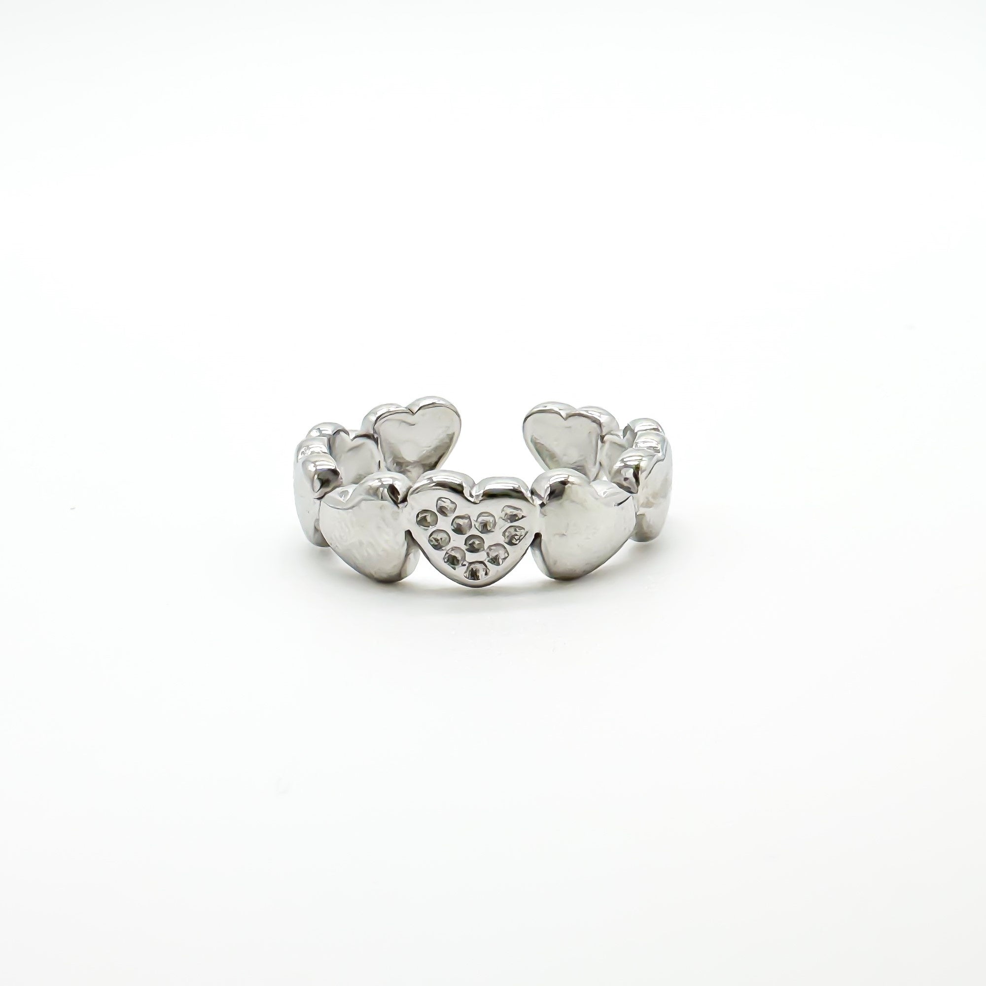 Lover - Ring - Edelstahl - Verstellbar