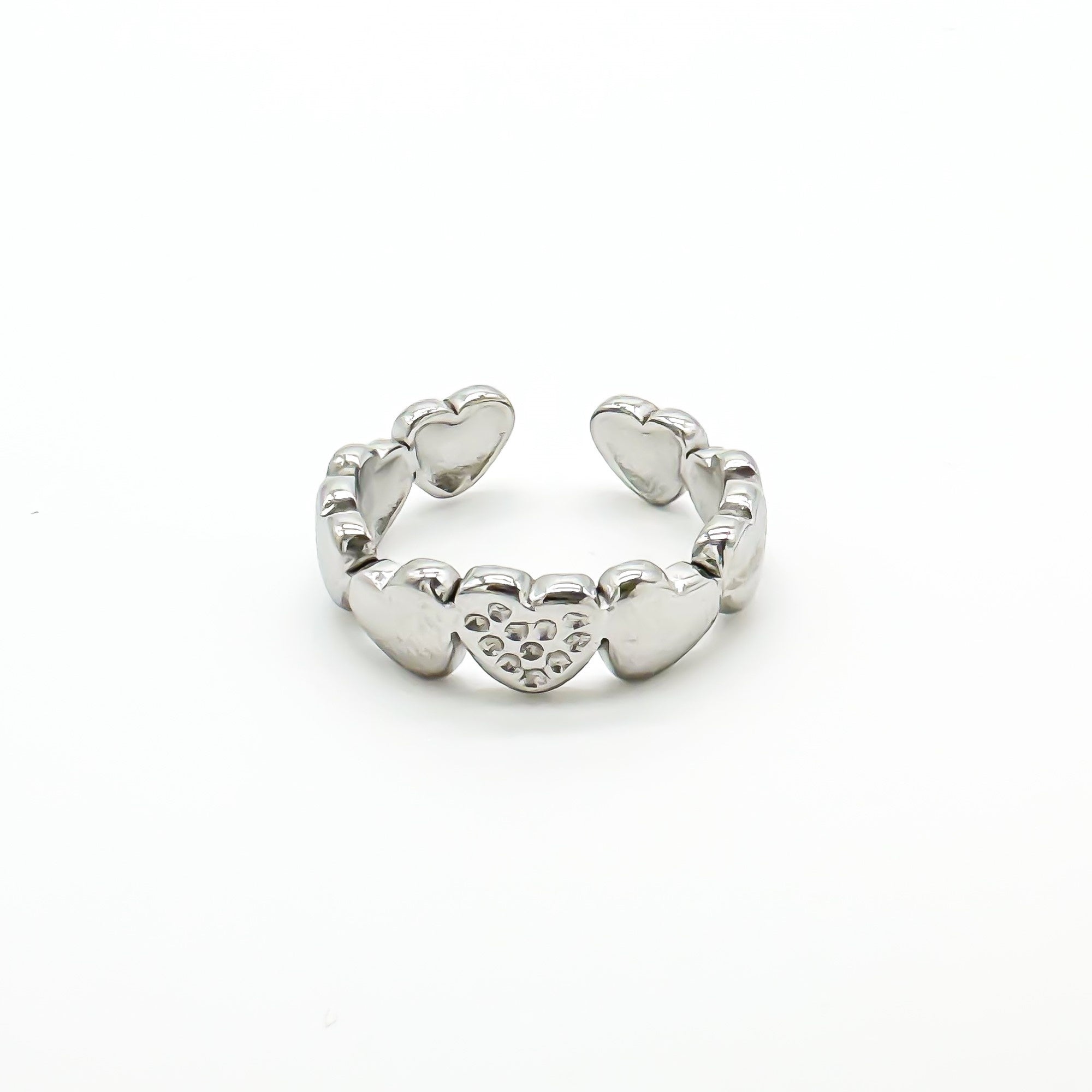 Lover - Ring - Edelstahl - Verstellbar