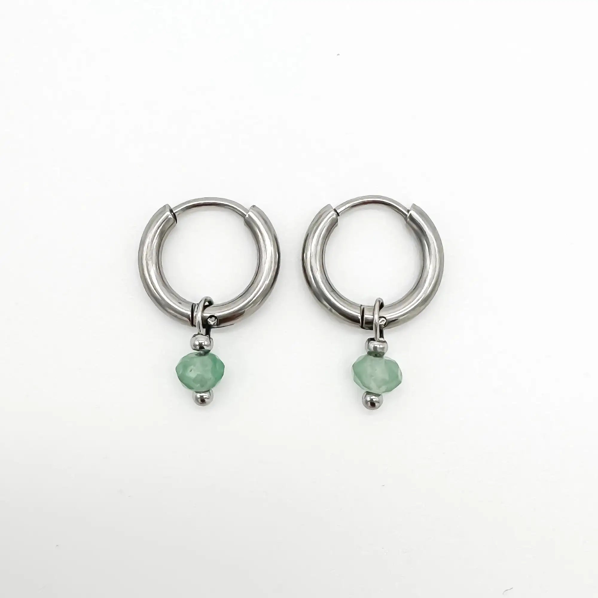 Rêver - Earrings - Natural stone - Stainless Steel