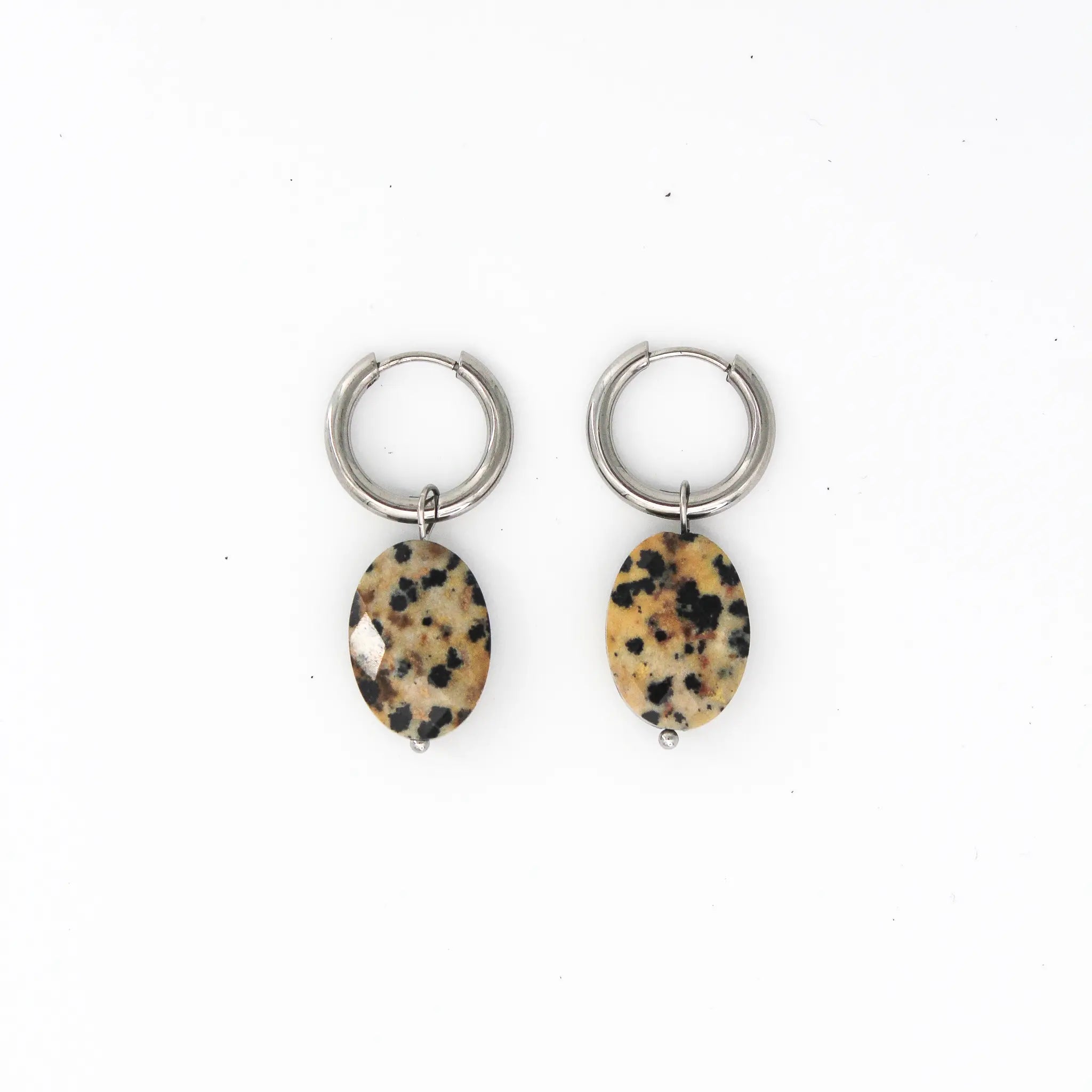 Lieze - Pendientes - Piedra natural - Acero inoxidable