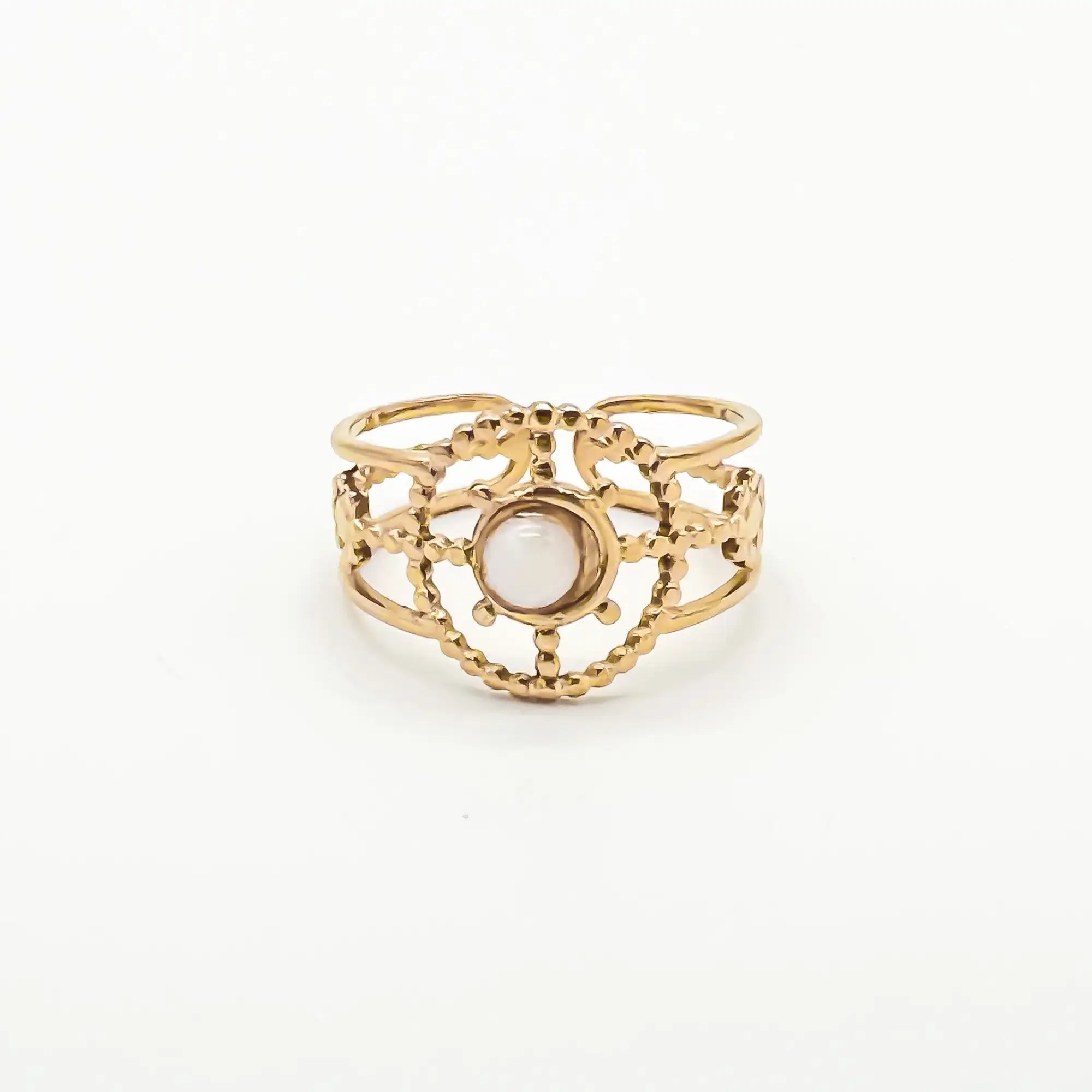 Sol - Anillo - Acero inoxidable - Ajustable