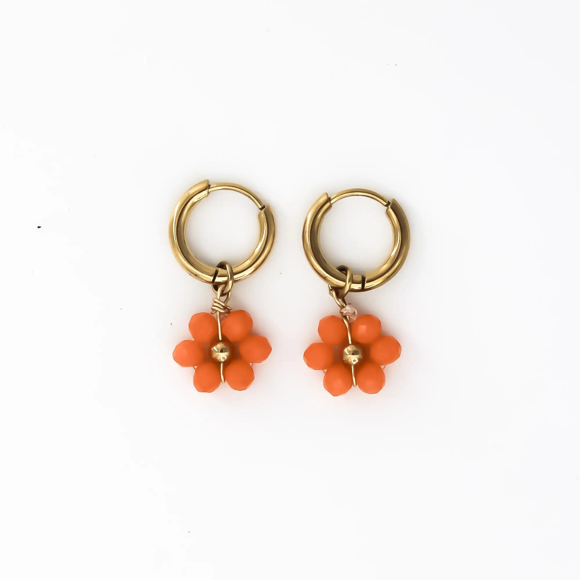 Tiny Flower - Boucles d'oreilles - Acier inoxydable