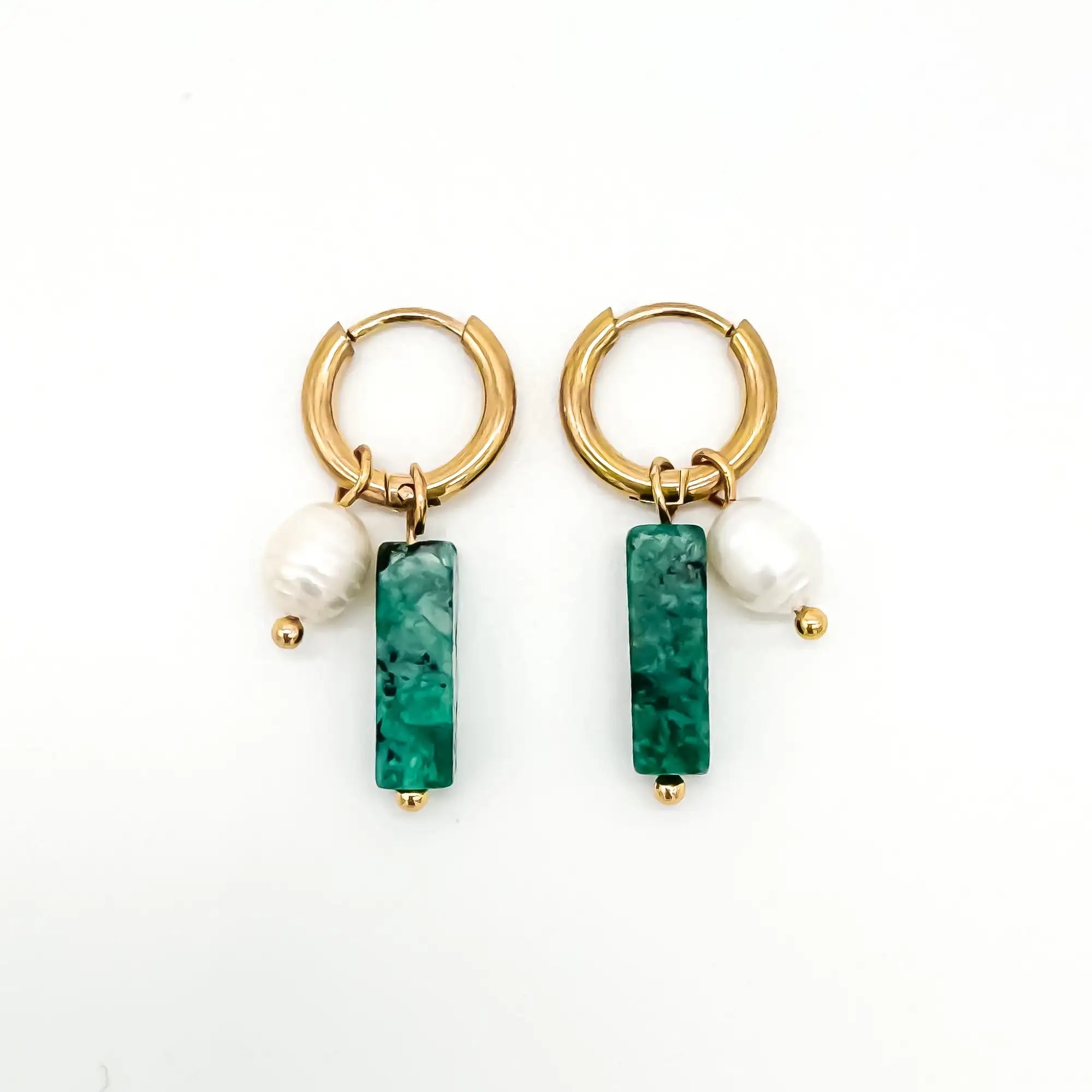 Ginnia - Pendientes - Acero inoxidable