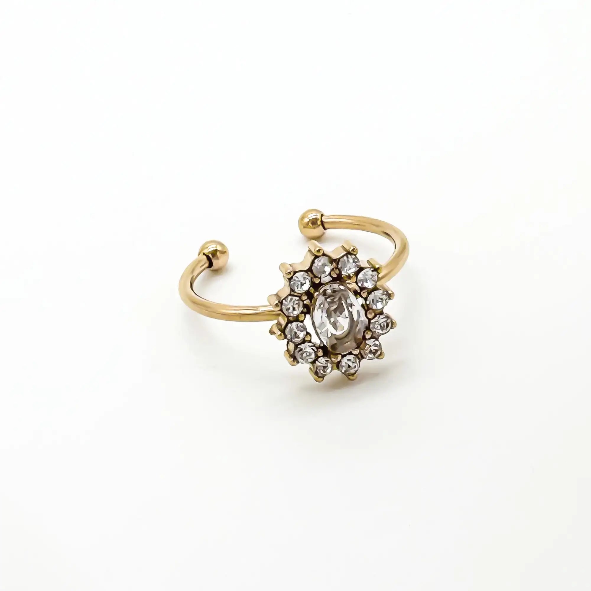 Lana - Anillo - Acero inoxidable - Ajustable