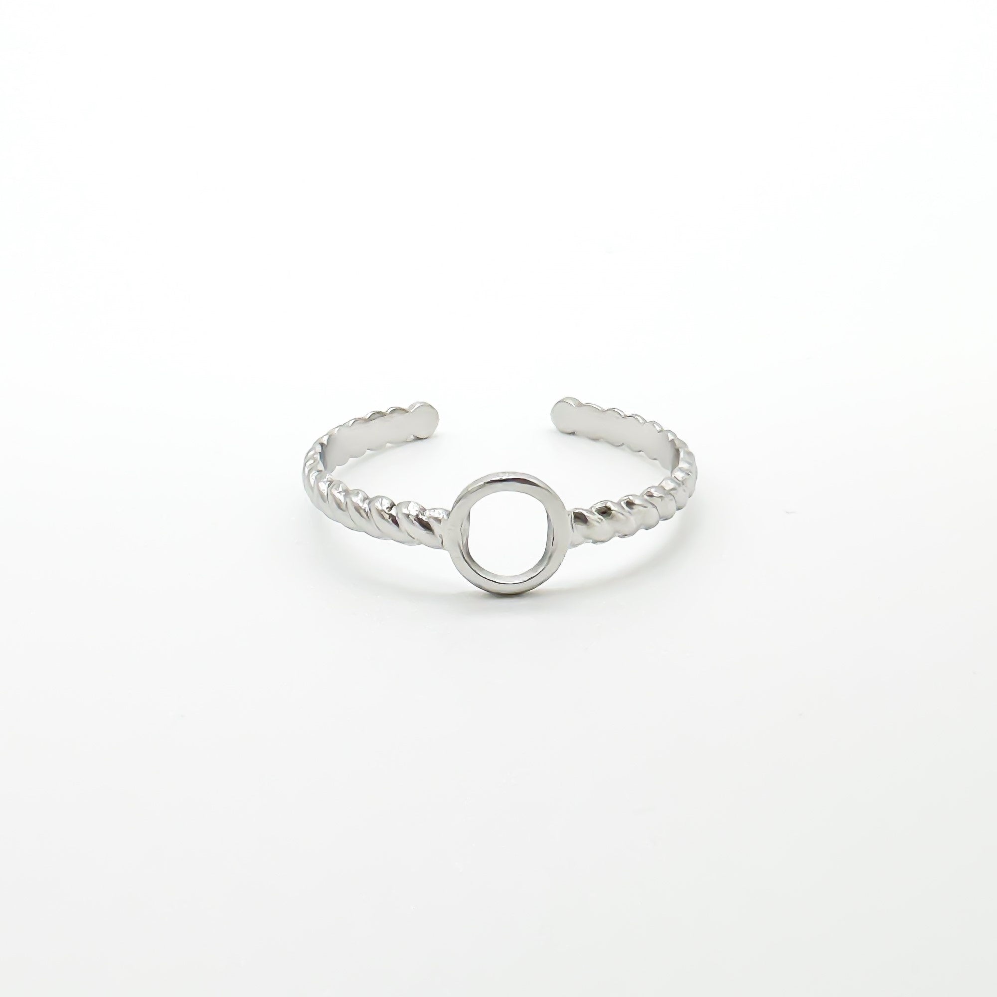 Little Circle - Anillo - Acero inoxidable - Ajustable