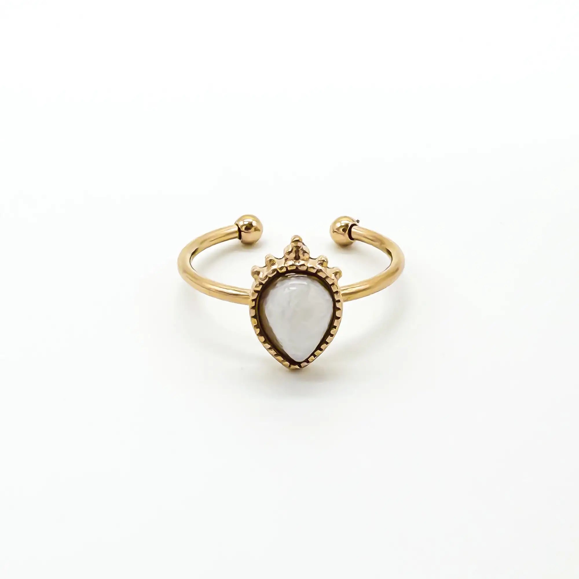 Lara - Anillo - Acero inoxidable - Ajustable