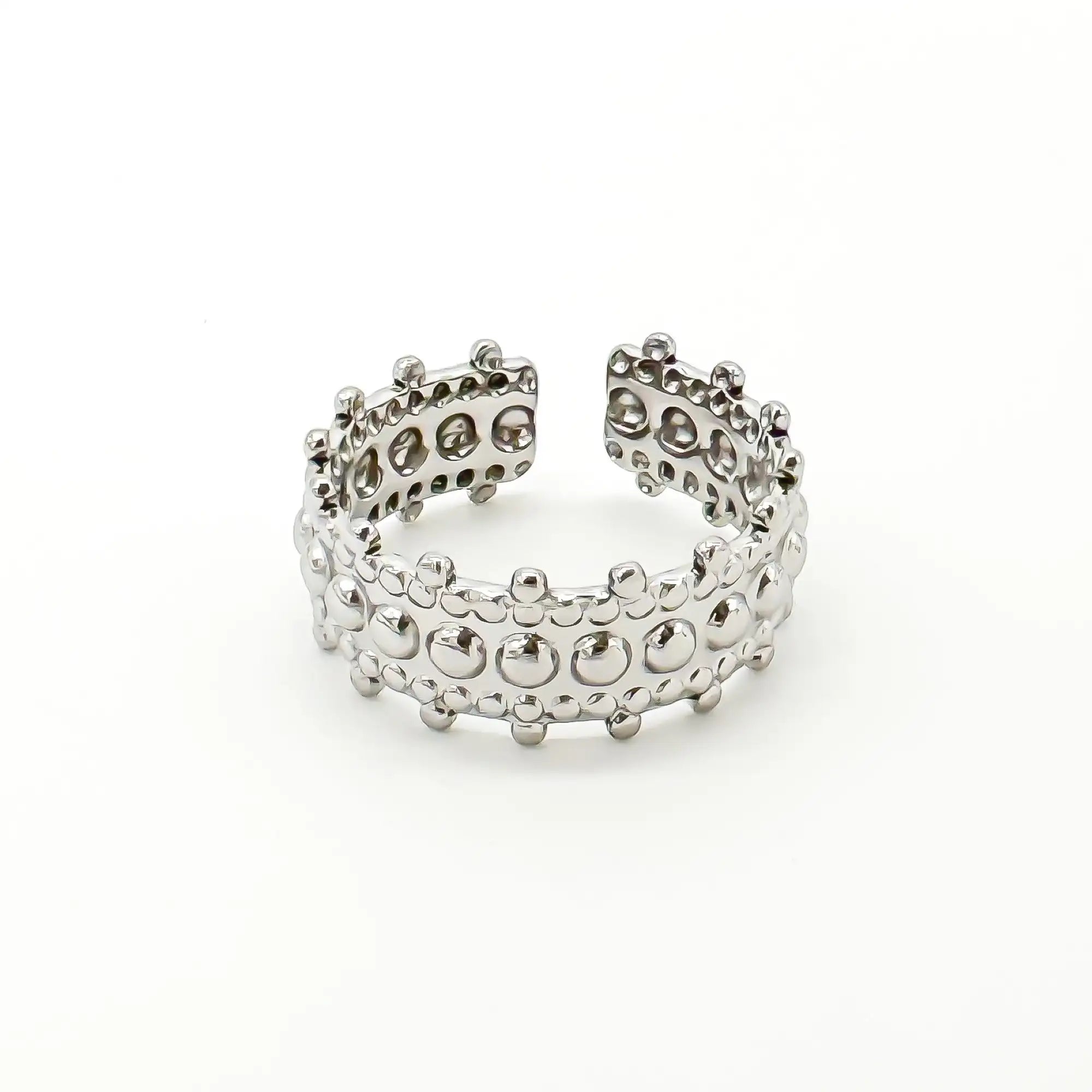 Delilah - Anillo - Acero inoxidable - Ajustable