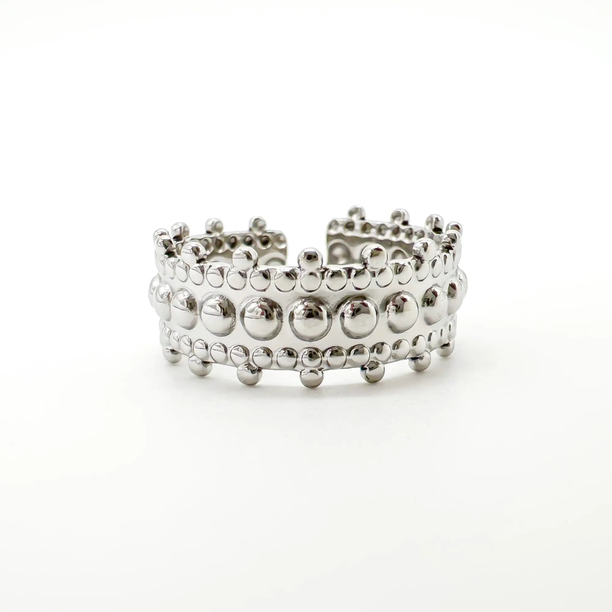 Delilah - Anillo - Acero inoxidable - Ajustable