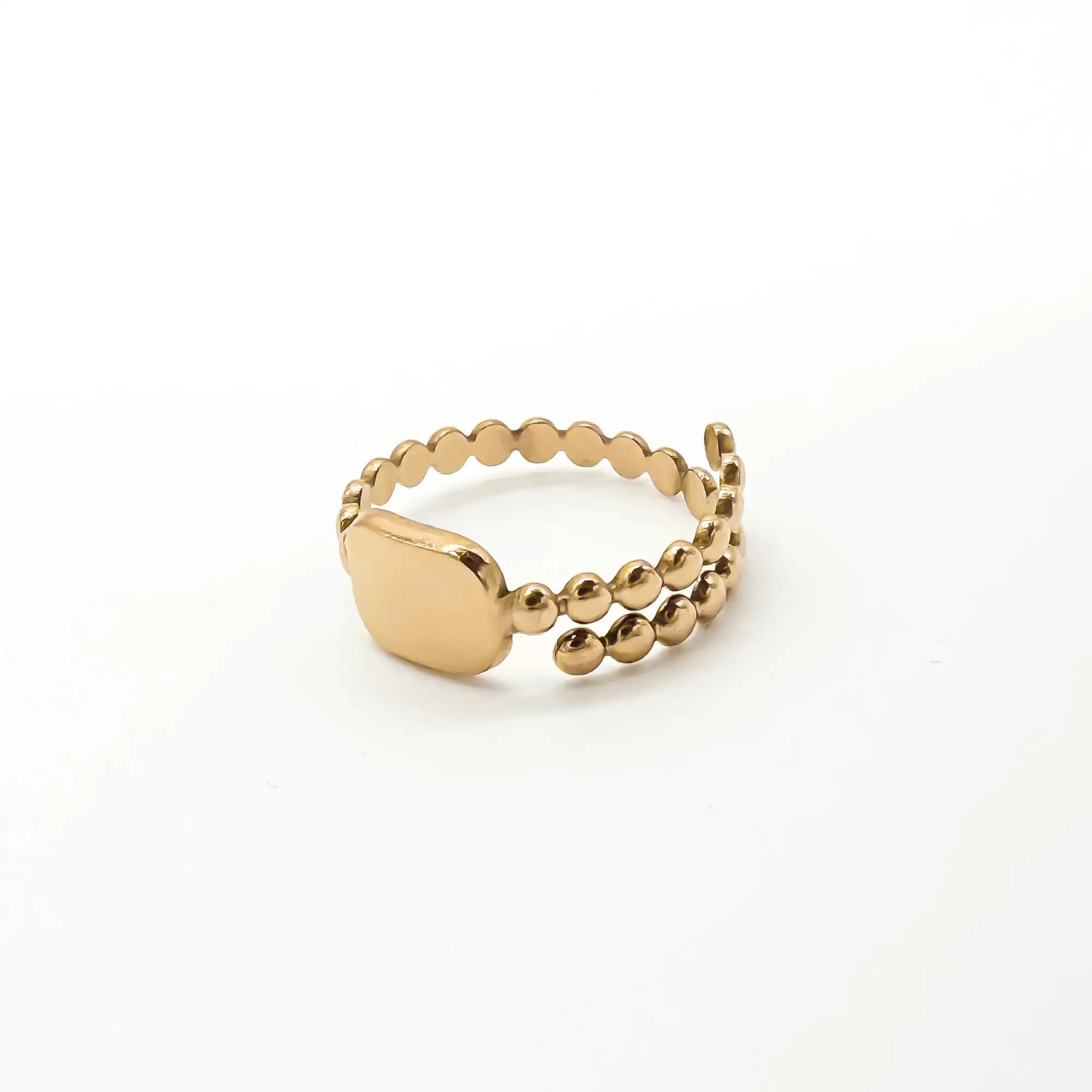 Sienna - Anillo - Acero inoxidable - Ajustable