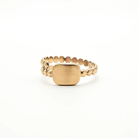 Sienna - Ring - Edelstahl - verstellbar