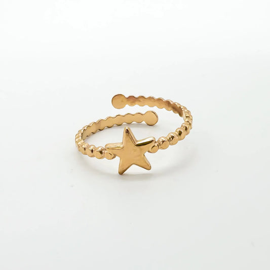 Little Star - Anillo - Acero inoxidable - Ajustable