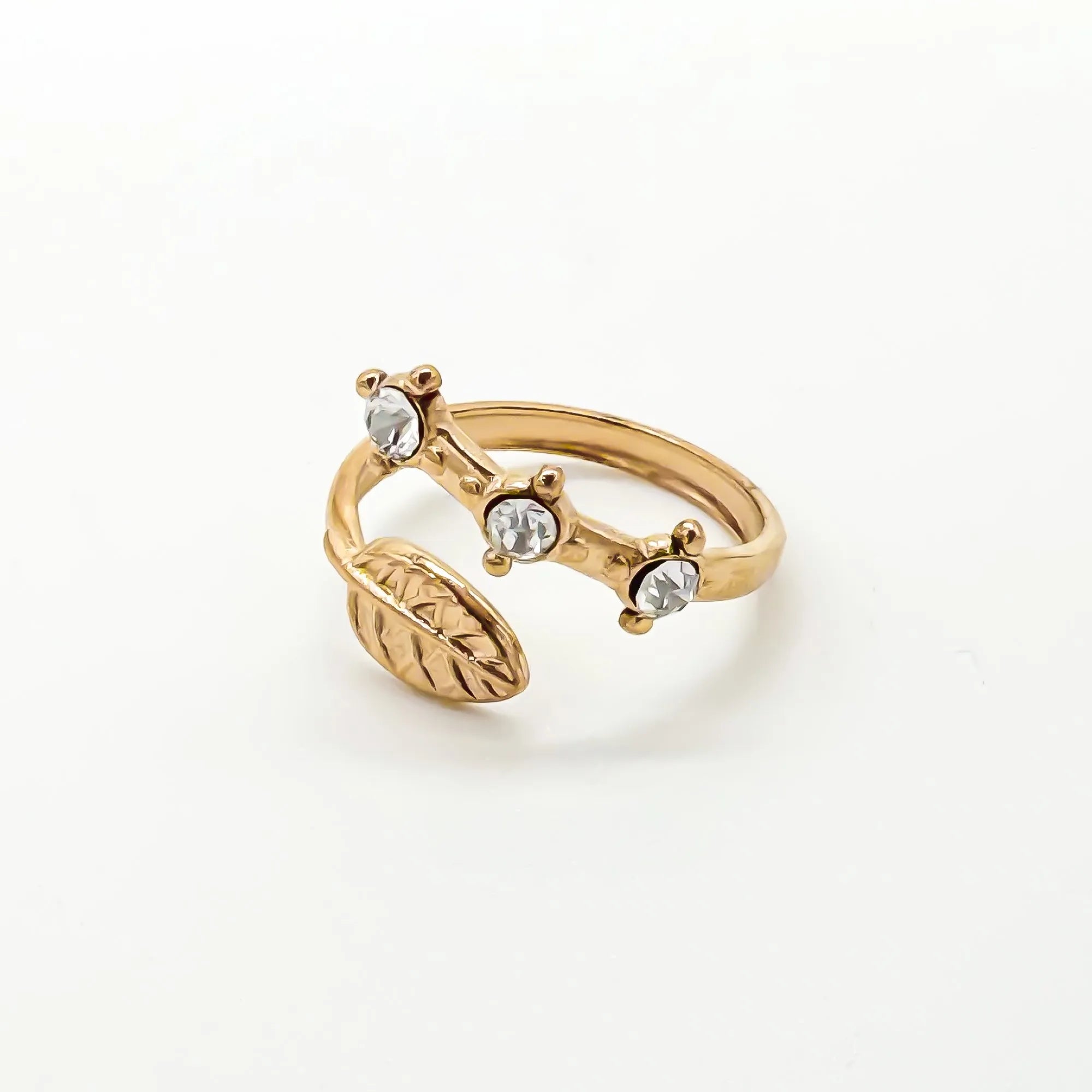 Lena - Anillo - Acero inoxidable - Ajustable