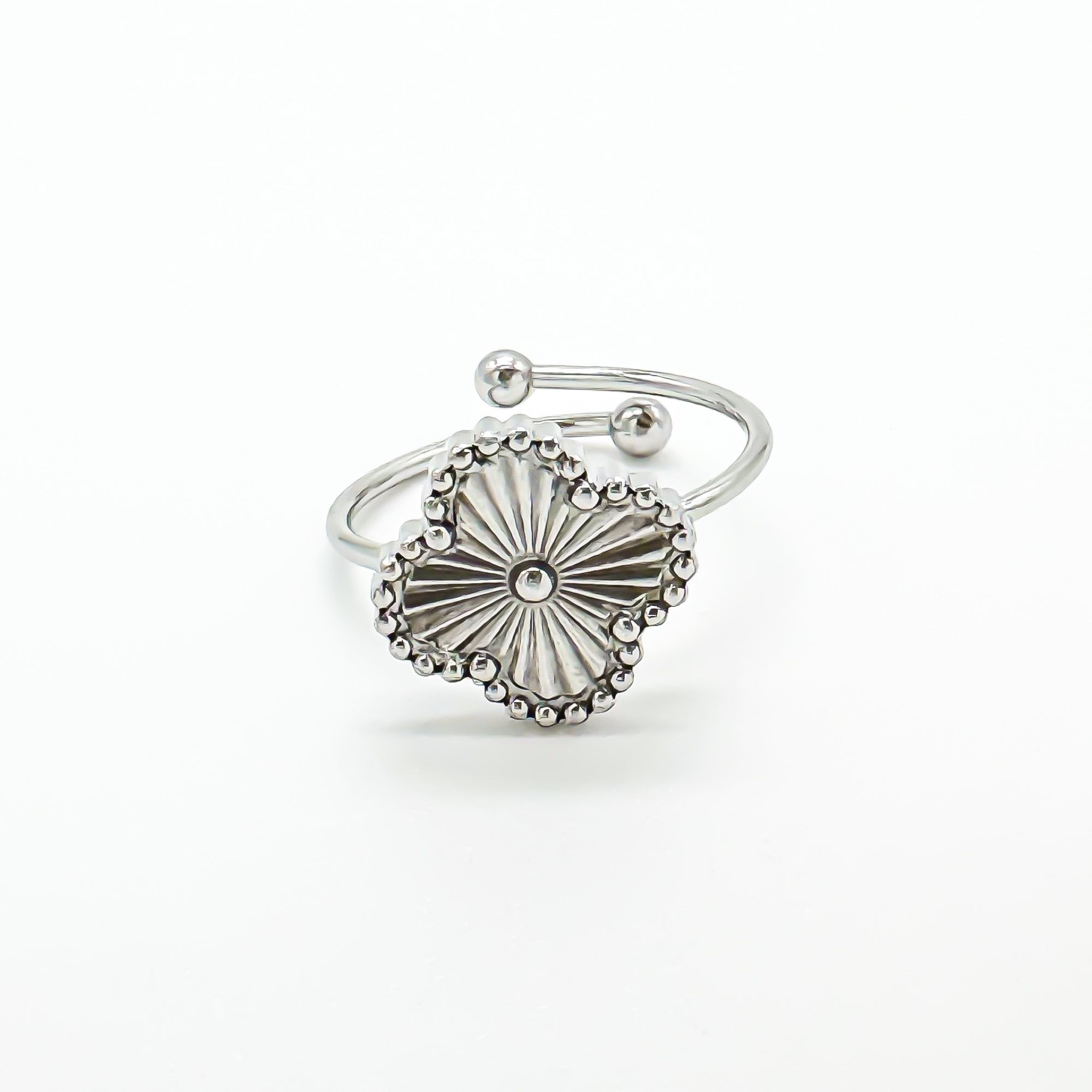 Rosie - Anillo - Acero inoxidable - Ajustable