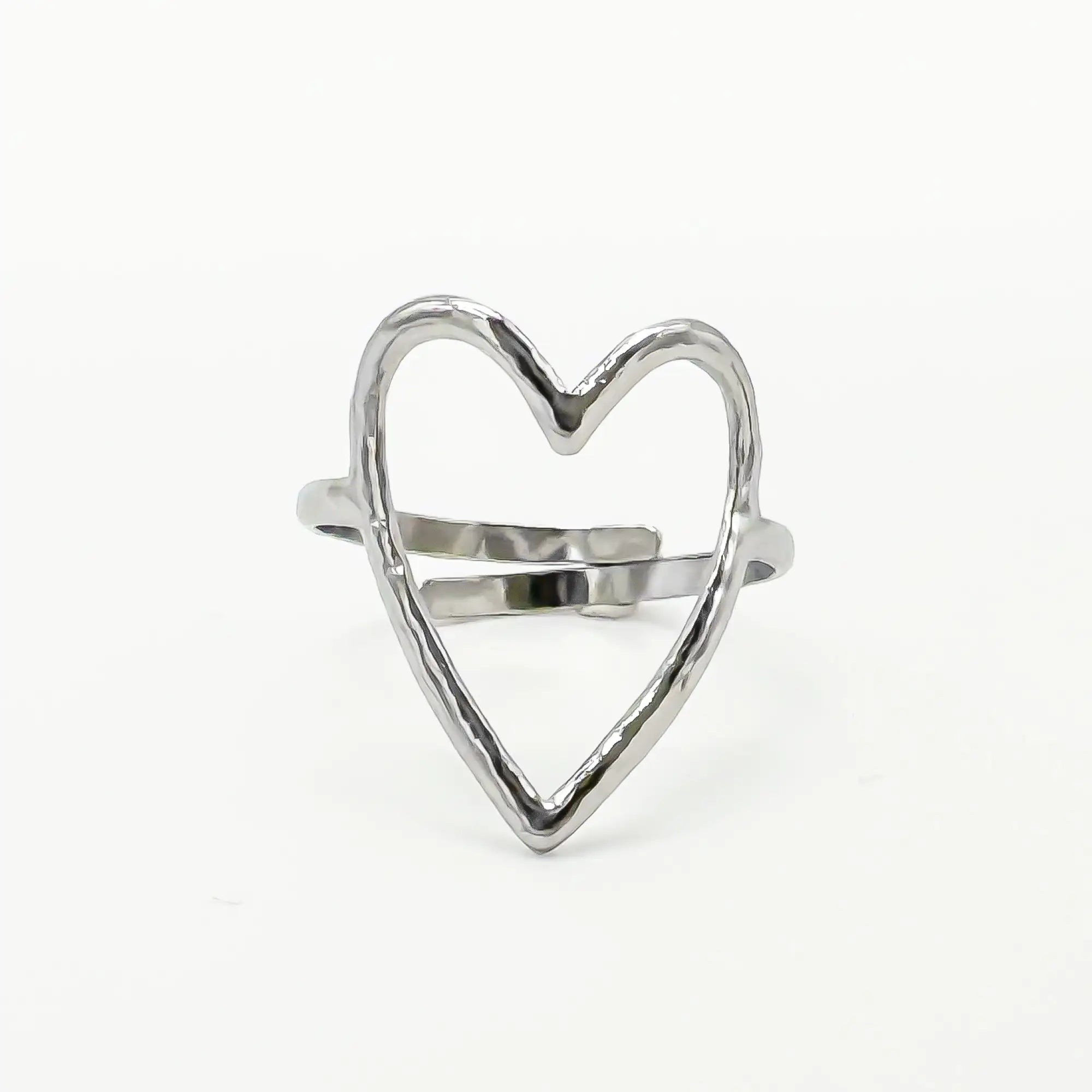 Amoureux - Anillo - Acero inoxidable - Ajustable