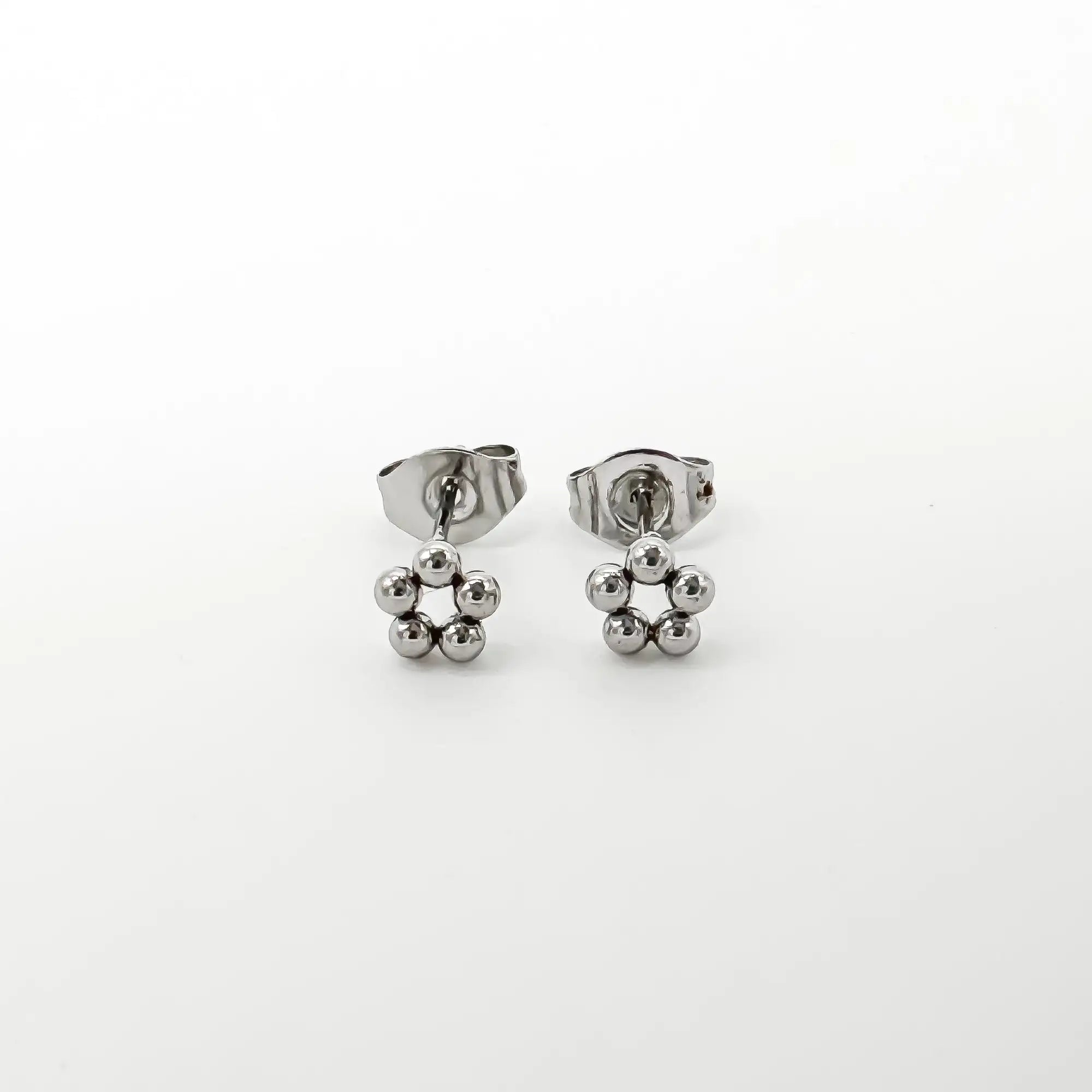 Femke - Pendientes - Studs - Acero inoxidable