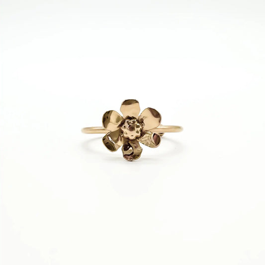 Kae Flower - Ring - Stainless Steel - Verstelbaar