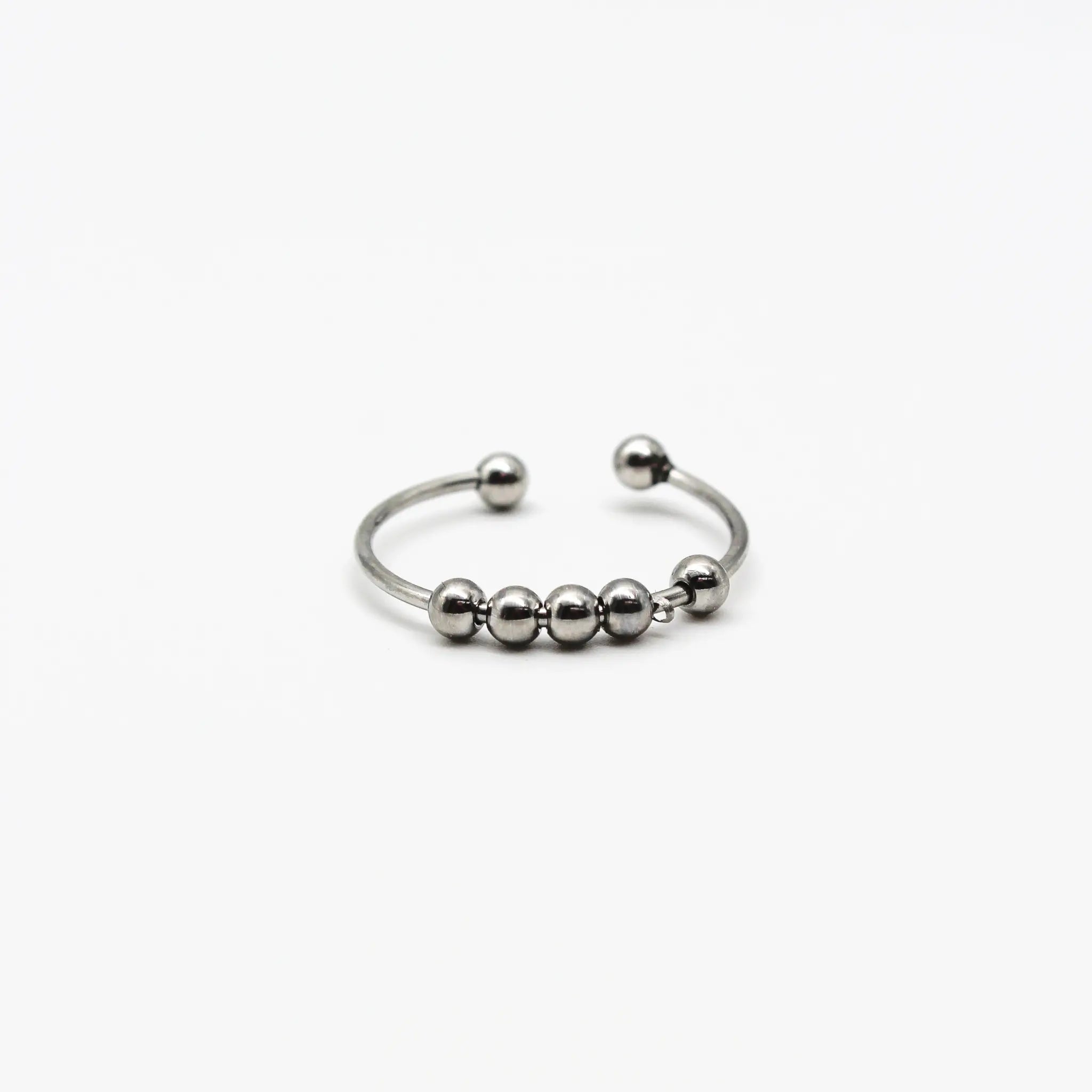 Anxiety - Ring - Stainless Steel - Adjustable