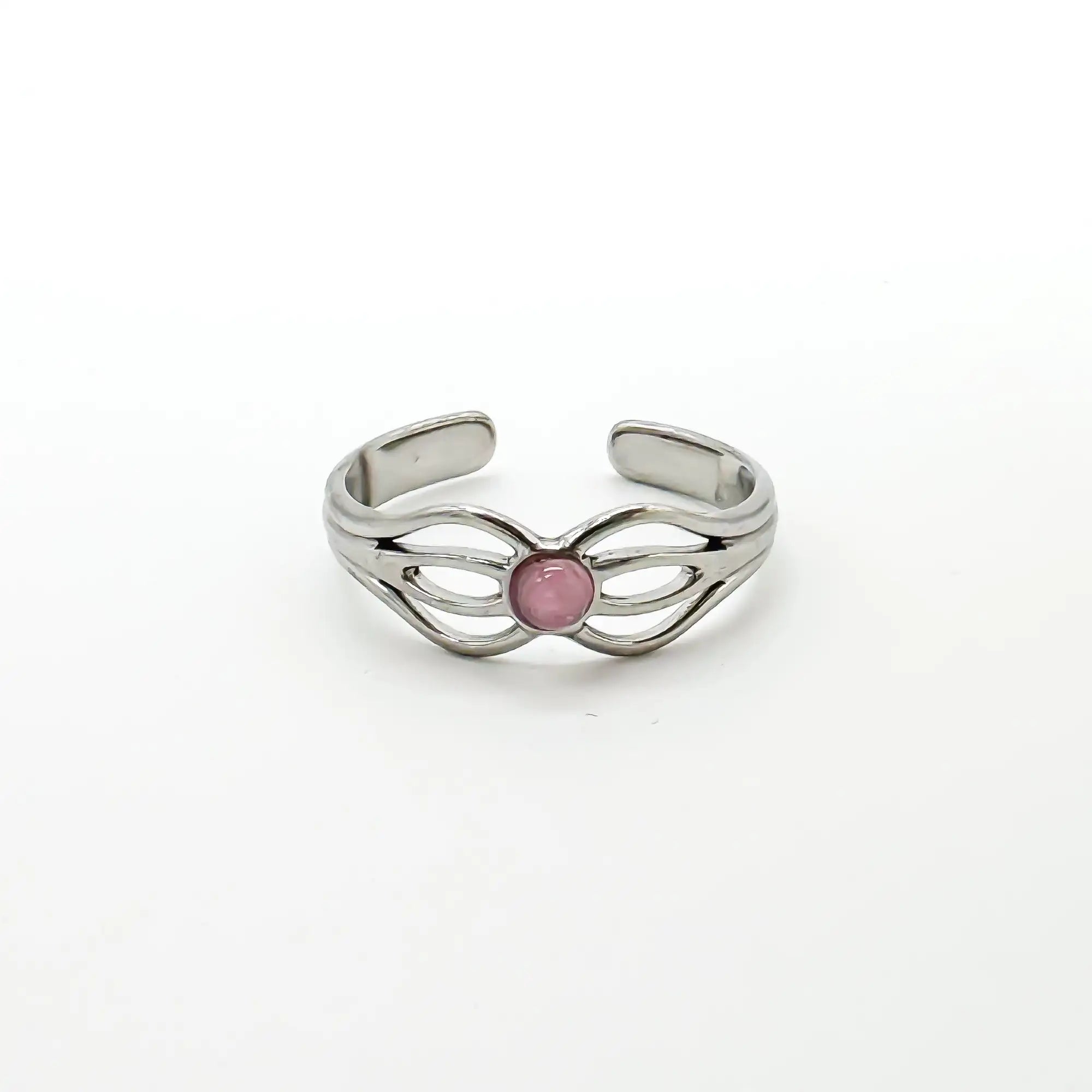 Camille - Ring - Stainless Steel - Adjustable