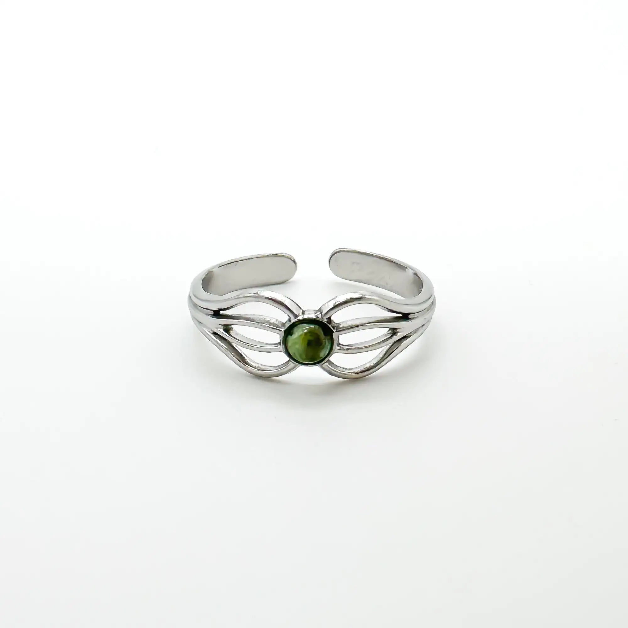 Camille - Ring - Edelstahl - verstellbar