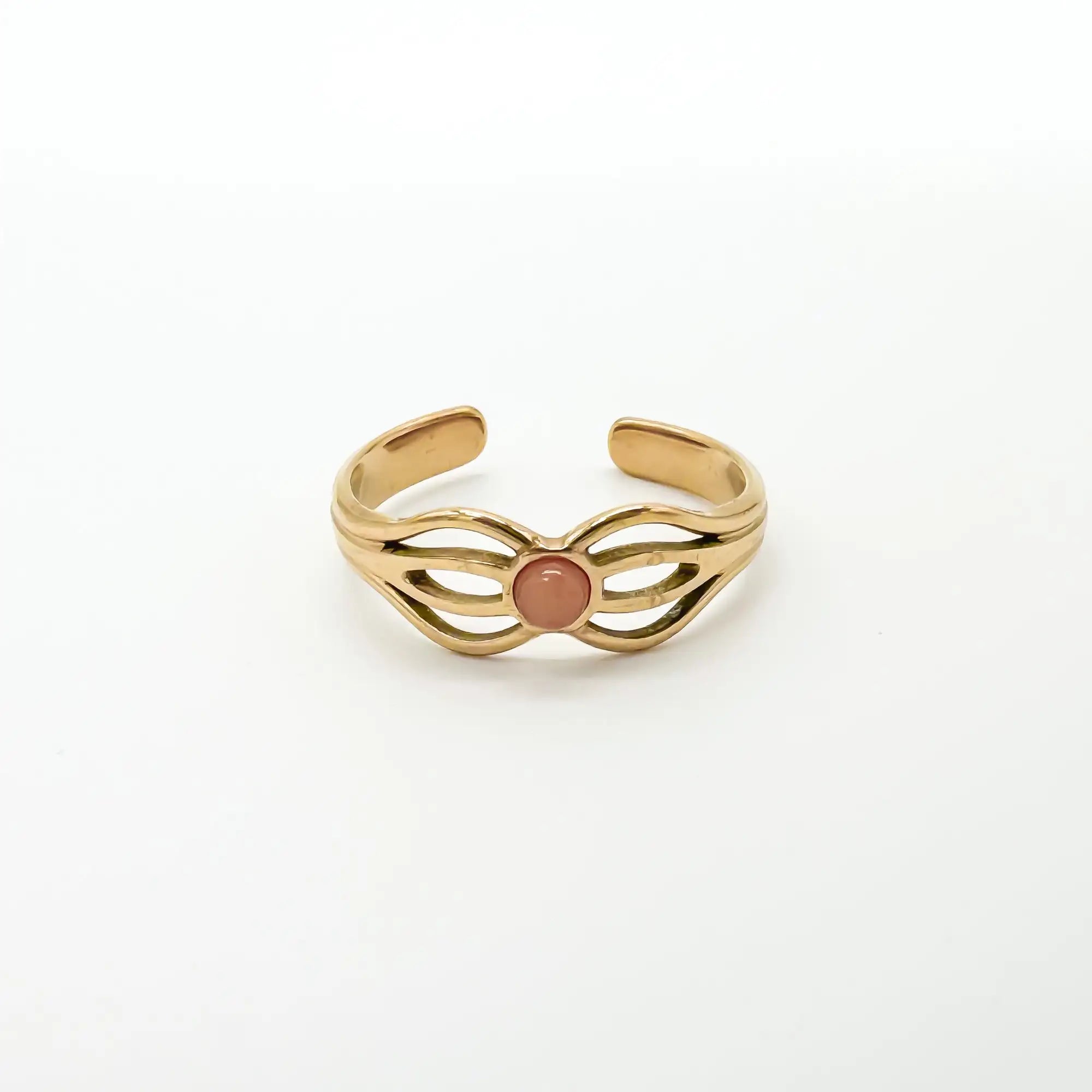 Camille - Anillo - Acero inoxidable - Ajustable