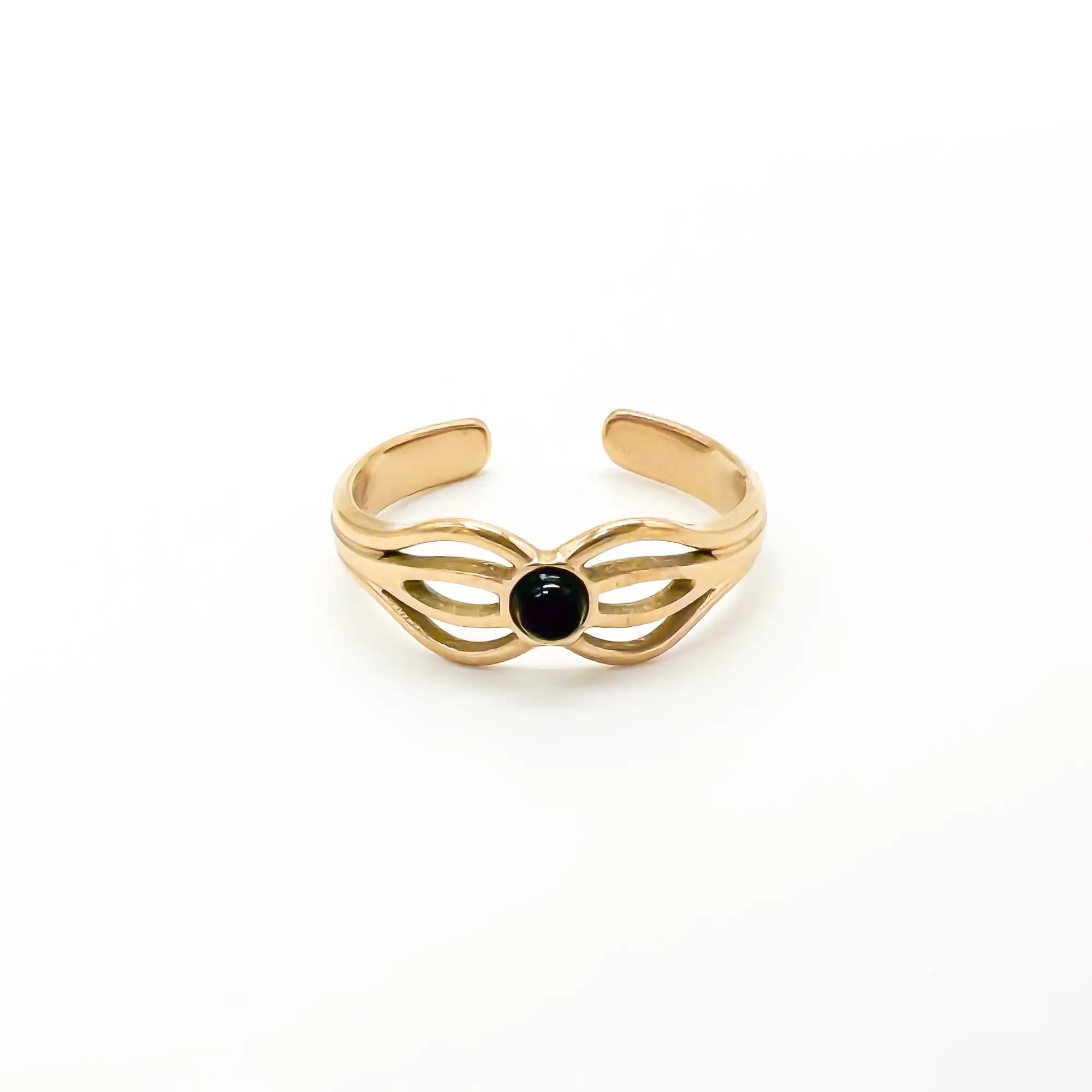 Camille - Ring - Edelstahl - verstellbar