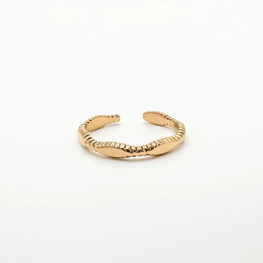 Grace - Anillo - Acero inoxidable - Ajustable