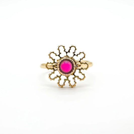 Flori - Anillo - Acero inoxidable - Ajustable