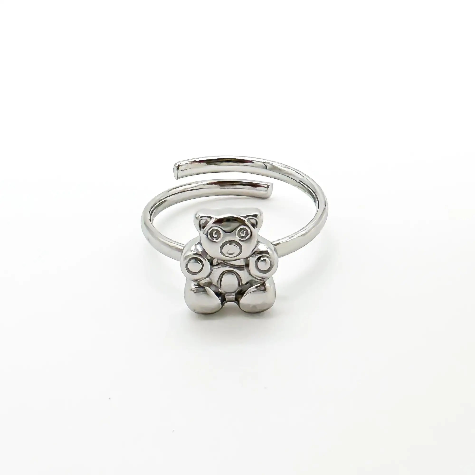 Teddy - Anillo - Acero inoxidable - Ajustable