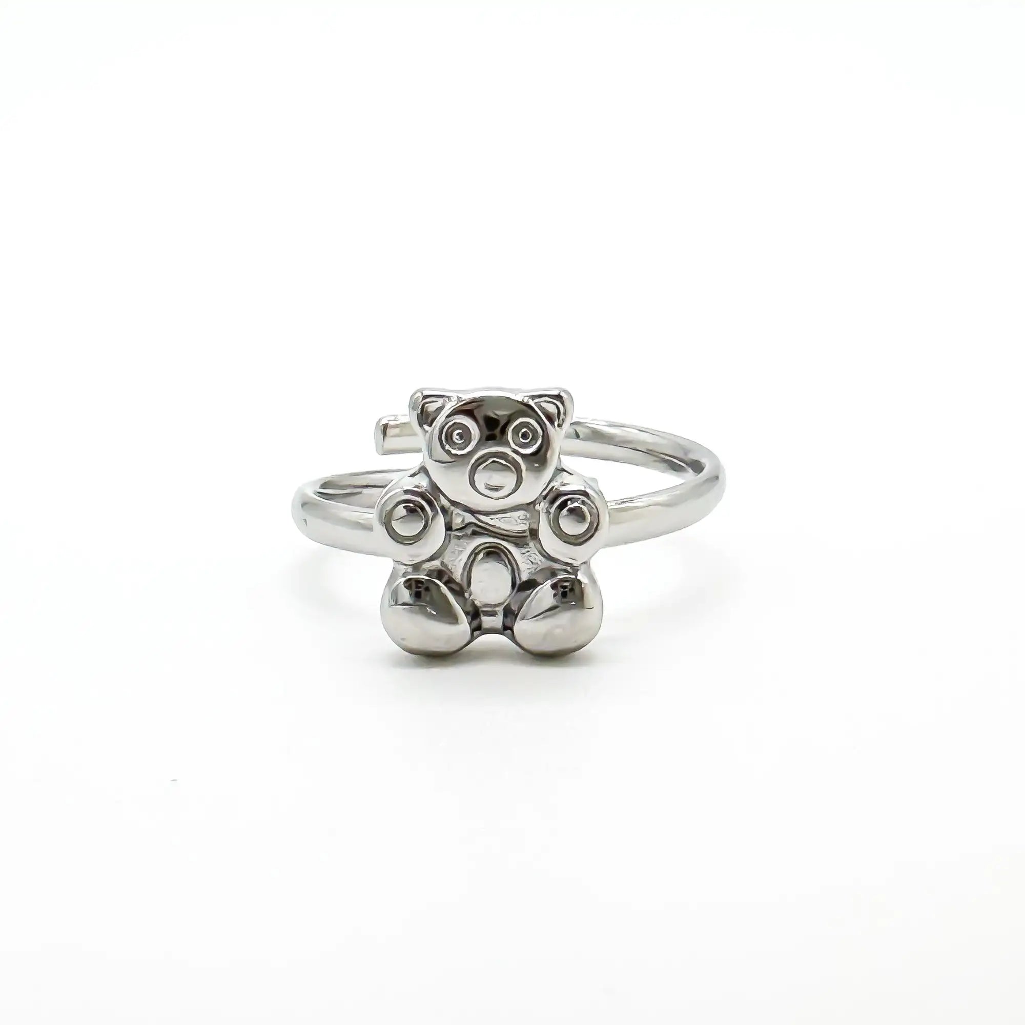 Teddy - Anillo - Acero inoxidable - Ajustable