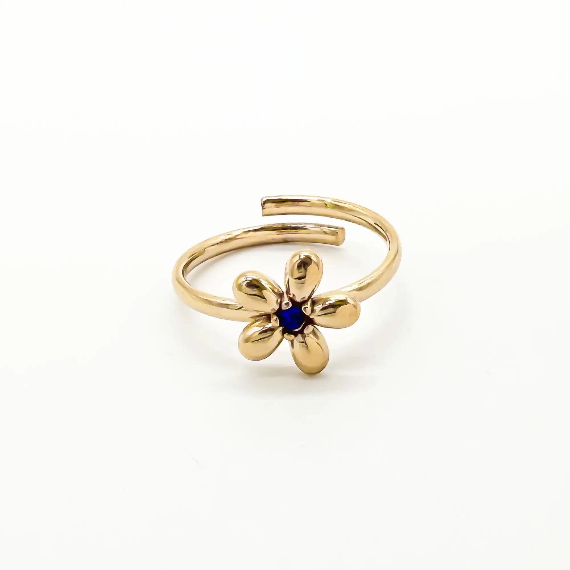 Amapola - Anillo - Acero inoxidable - Ajustable