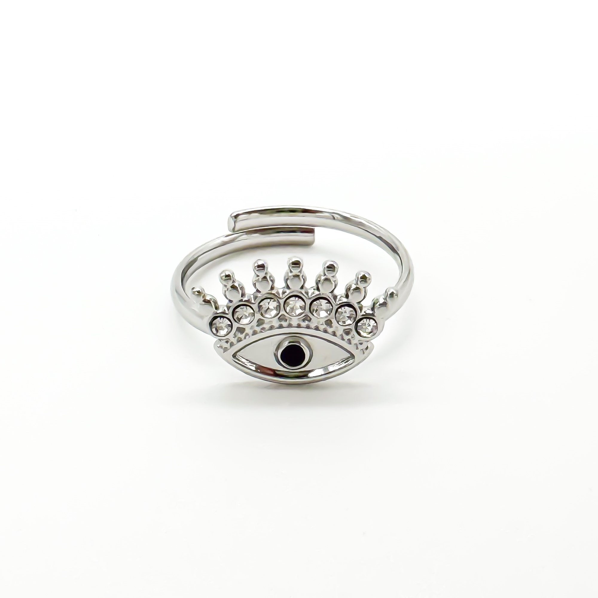 Ojo - Anillo - Acero inoxidable - Ajustable