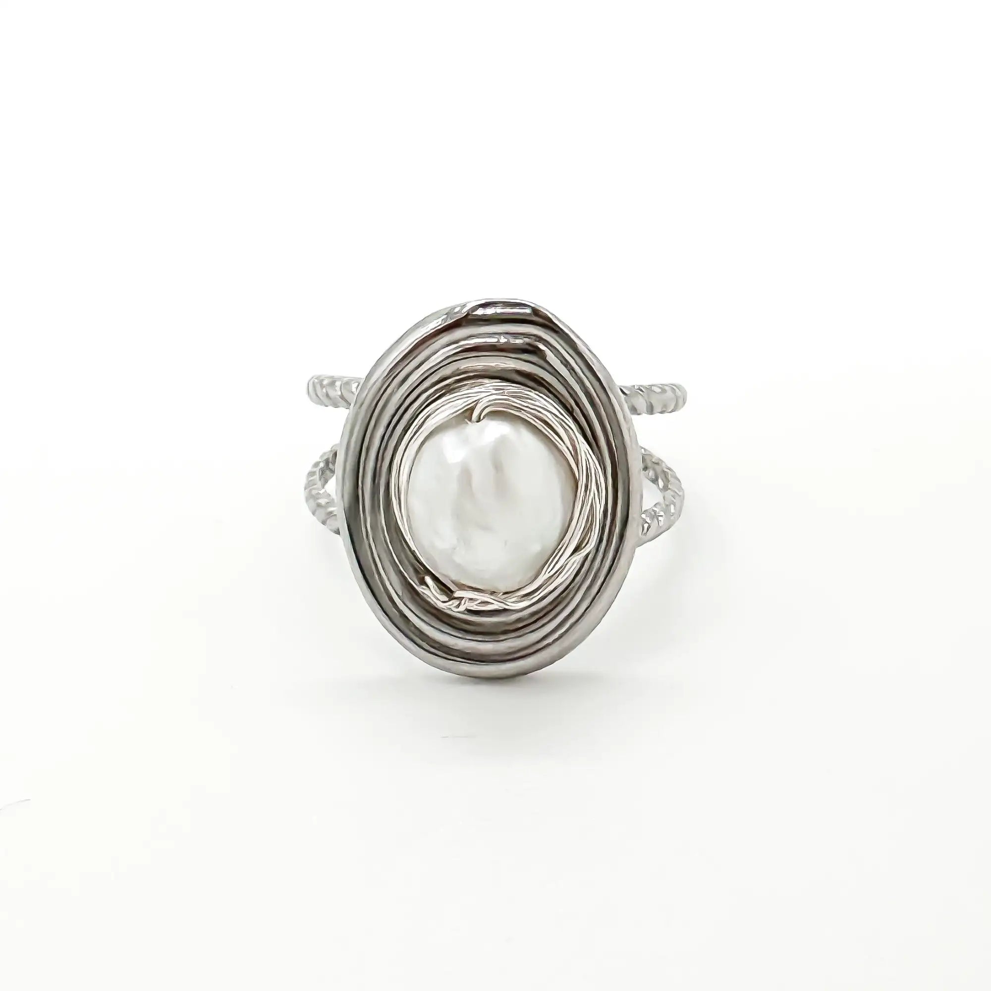 Ensie - Anillo - Acero inoxidable - Ajustable