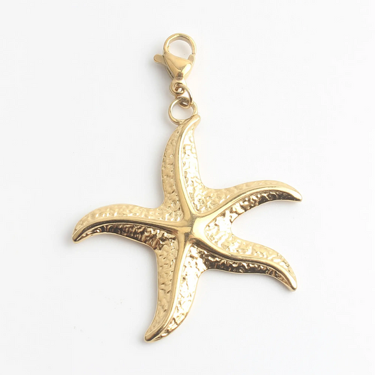 Estrella de mar - Charm - Design Your Own - Acero inoxidable