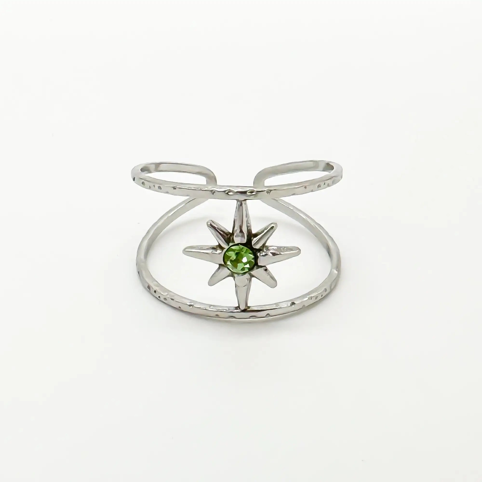 Stars - Ring - Stainless Steel - Verstelbaar