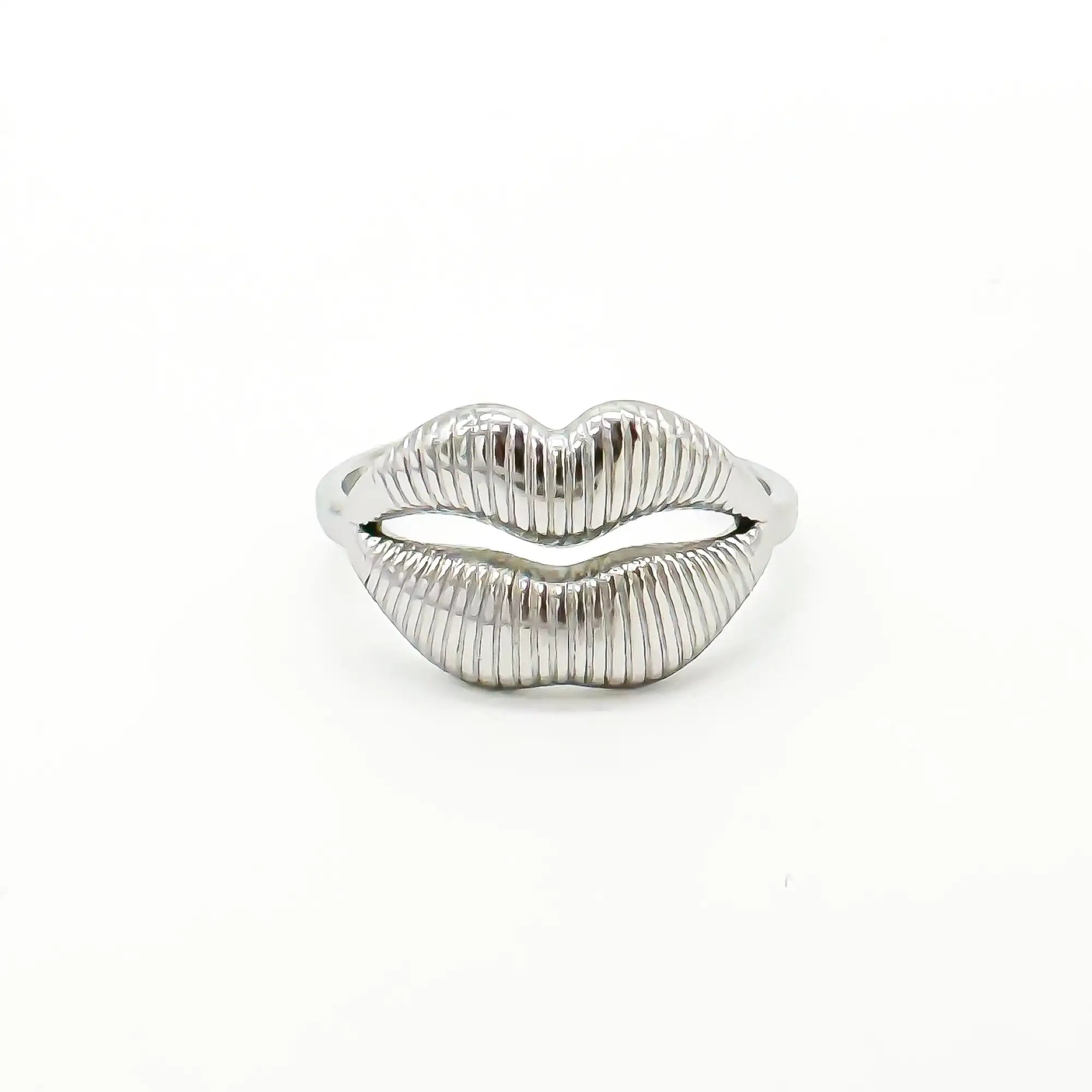 Kiss - Ring - Edelstahl - Verstellbar