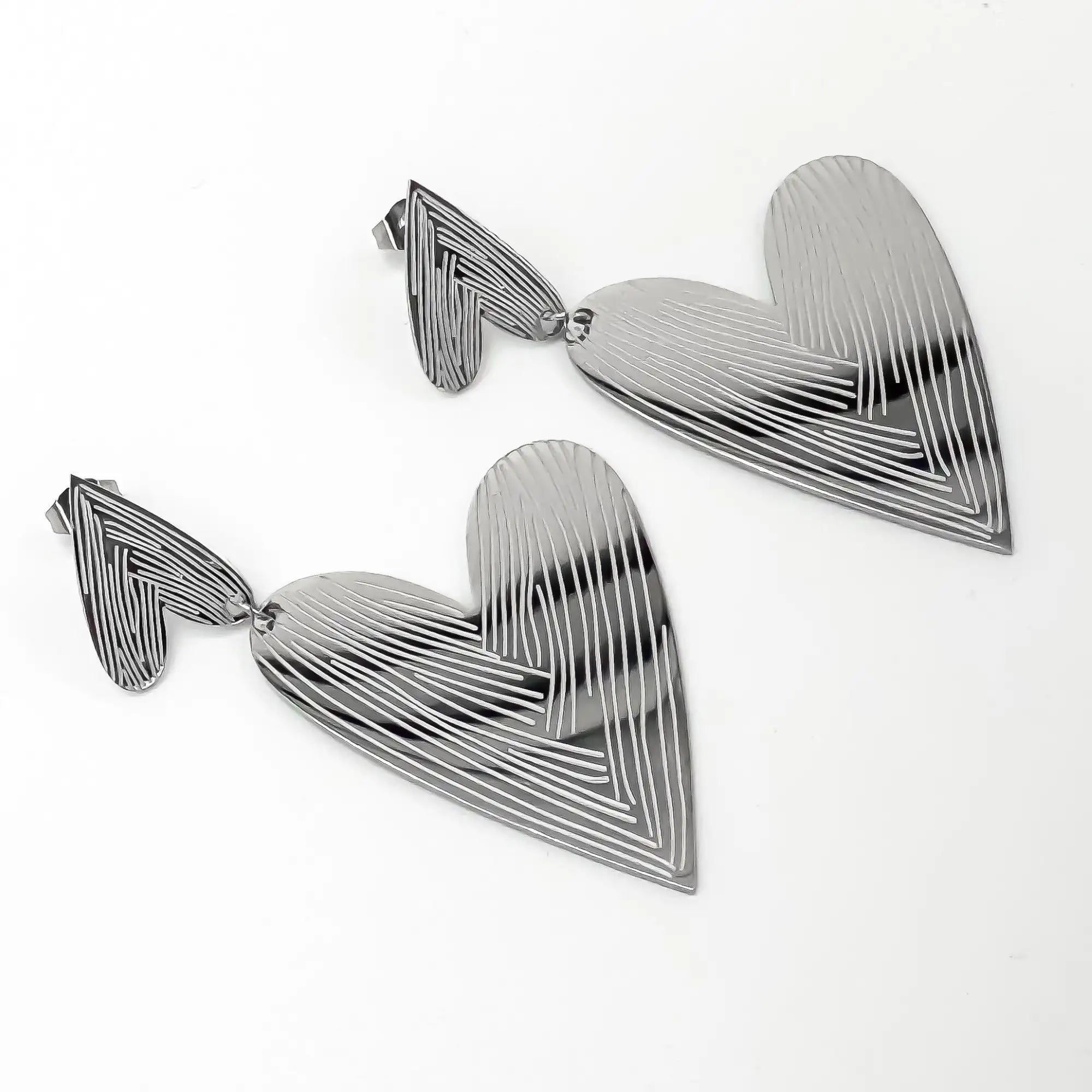 Lovin - Pendientes - Acero inoxidable